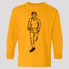 (5400b) Heavy Cotton Youth Long Sleeve T-Shirt Thumbnail