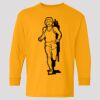 (5400b) Heavy Cotton Youth Long Sleeve T-Shirt Thumbnail