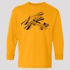 (5400b) Heavy Cotton Youth Long Sleeve T-Shirt Thumbnail