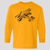 (5400b) Heavy Cotton Youth Long Sleeve T-Shirt Thumbnail