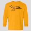 (5400b) Heavy Cotton Youth Long Sleeve T-Shirt Thumbnail