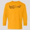 (5400b) Heavy Cotton Youth Long Sleeve T-Shirt Thumbnail