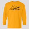 (5400b) Heavy Cotton Youth Long Sleeve T-Shirt Thumbnail