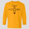 (5400b) Heavy Cotton Youth Long Sleeve T-Shirt Thumbnail