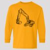(5400b) Heavy Cotton Youth Long Sleeve T-Shirt Thumbnail