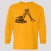 (5400b) Heavy Cotton Youth Long Sleeve T-Shirt Thumbnail