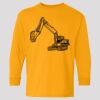 (5400b) Heavy Cotton Youth Long Sleeve T-Shirt Thumbnail