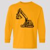 (5400b) Heavy Cotton Youth Long Sleeve T-Shirt Thumbnail