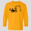(5400b) Heavy Cotton Youth Long Sleeve T-Shirt Thumbnail