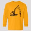 (5400b) Heavy Cotton Youth Long Sleeve T-Shirt Thumbnail