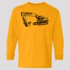 (5400b) Heavy Cotton Youth Long Sleeve T-Shirt Thumbnail
