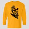 (5400b) Heavy Cotton Youth Long Sleeve T-Shirt Thumbnail