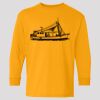 (5400b) Heavy Cotton Youth Long Sleeve T-Shirt Thumbnail