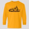 (5400b) Heavy Cotton Youth Long Sleeve T-Shirt Thumbnail