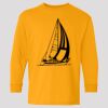 (5400b) Heavy Cotton Youth Long Sleeve T-Shirt Thumbnail