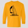 (5400b) Heavy Cotton Youth Long Sleeve T-Shirt Thumbnail