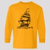 (5400b) Heavy Cotton Youth Long Sleeve T-Shirt Thumbnail