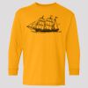 (5400b) Heavy Cotton Youth Long Sleeve T-Shirt Thumbnail