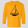 (5400b) Heavy Cotton Youth Long Sleeve T-Shirt Thumbnail