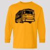 (5400b) Heavy Cotton Youth Long Sleeve T-Shirt Thumbnail