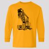 (5400b) Heavy Cotton Youth Long Sleeve T-Shirt Thumbnail