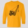 (5400b) Heavy Cotton Youth Long Sleeve T-Shirt Thumbnail