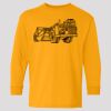 (5400b) Heavy Cotton Youth Long Sleeve T-Shirt Thumbnail