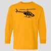 (5400b) Heavy Cotton Youth Long Sleeve T-Shirt Thumbnail