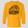 (5400b) Heavy Cotton Youth Long Sleeve T-Shirt Thumbnail