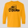 (5400b) Heavy Cotton Youth Long Sleeve T-Shirt Thumbnail