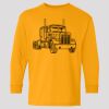 (5400b) Heavy Cotton Youth Long Sleeve T-Shirt Thumbnail