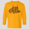 (5400b) Heavy Cotton Youth Long Sleeve T-Shirt Thumbnail