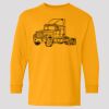 (5400b) Heavy Cotton Youth Long Sleeve T-Shirt Thumbnail