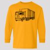 (5400b) Heavy Cotton Youth Long Sleeve T-Shirt Thumbnail