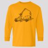 (5400b) Heavy Cotton Youth Long Sleeve T-Shirt Thumbnail