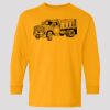 (5400b) Heavy Cotton Youth Long Sleeve T-Shirt Thumbnail