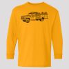 (5400b) Heavy Cotton Youth Long Sleeve T-Shirt Thumbnail