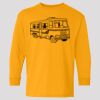 (5400b) Heavy Cotton Youth Long Sleeve T-Shirt Thumbnail