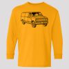 (5400b) Heavy Cotton Youth Long Sleeve T-Shirt Thumbnail