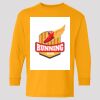 (5400b) Heavy Cotton Youth Long Sleeve T-Shirt Thumbnail