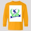 (5400b) Heavy Cotton Youth Long Sleeve T-Shirt Thumbnail