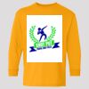 (5400b) Heavy Cotton Youth Long Sleeve T-Shirt Thumbnail