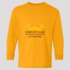 (5400b) Heavy Cotton Youth Long Sleeve T-Shirt Thumbnail