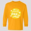 (5400b) Heavy Cotton Youth Long Sleeve T-Shirt Thumbnail