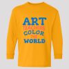 (5400b) Heavy Cotton Youth Long Sleeve T-Shirt Thumbnail