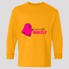 (5400b) Heavy Cotton Youth Long Sleeve T-Shirt Thumbnail