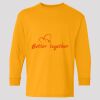 (5400b) Heavy Cotton Youth Long Sleeve T-Shirt Thumbnail
