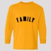 (5400b) Heavy Cotton Youth Long Sleeve T-Shirt Thumbnail