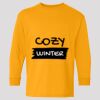 (5400b) Heavy Cotton Youth Long Sleeve T-Shirt Thumbnail