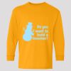 (5400b) Heavy Cotton Youth Long Sleeve T-Shirt Thumbnail